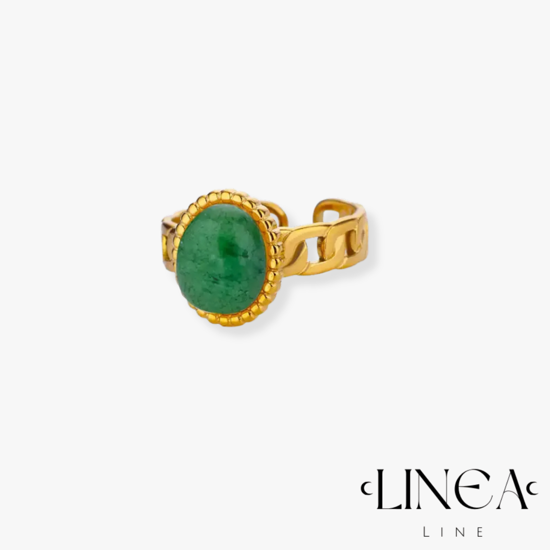 Gold Gemstone Rings
