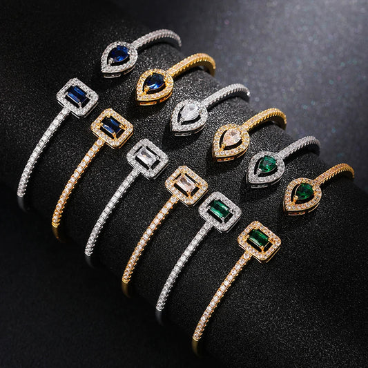 2 Stunning Bracelet Styles – Vibrant Color & Diamond Elegance