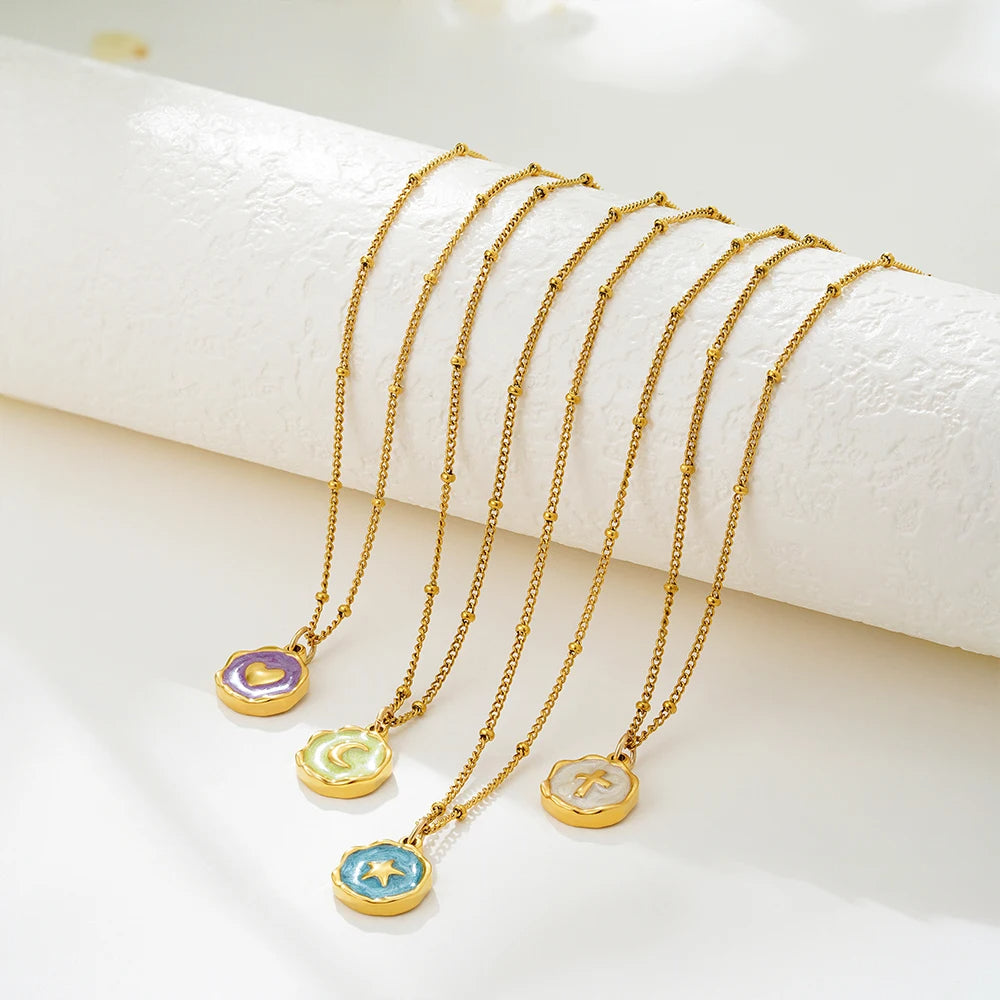 Gold-Plated Necklace Set