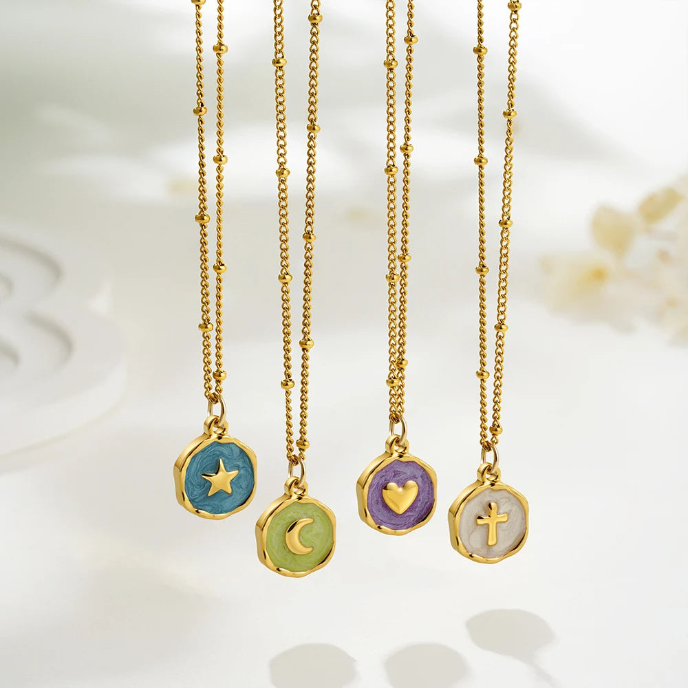 Gold-Plated Necklace Set