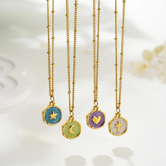 Gold-Plated Necklace Set