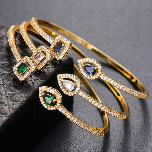 2 Stunning Bracelet Styles – Vibrant Color & Diamond Elegance