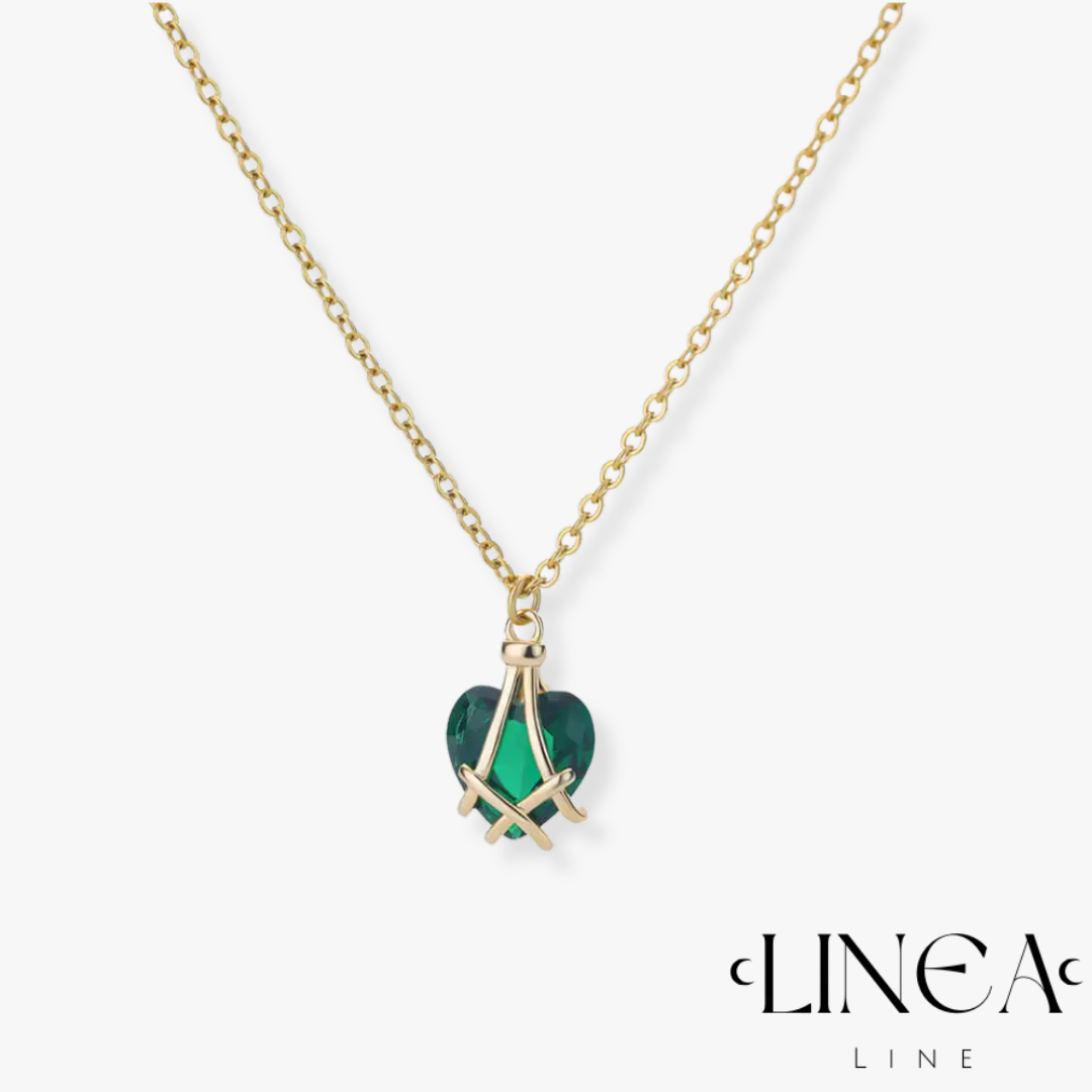 Tear Pendant Necklace in Gold