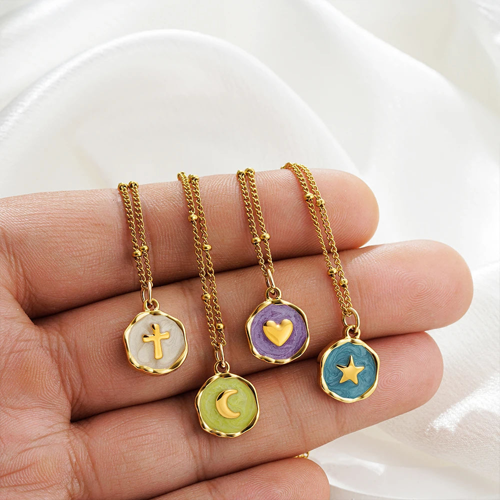 Gold-Plated Necklace Set