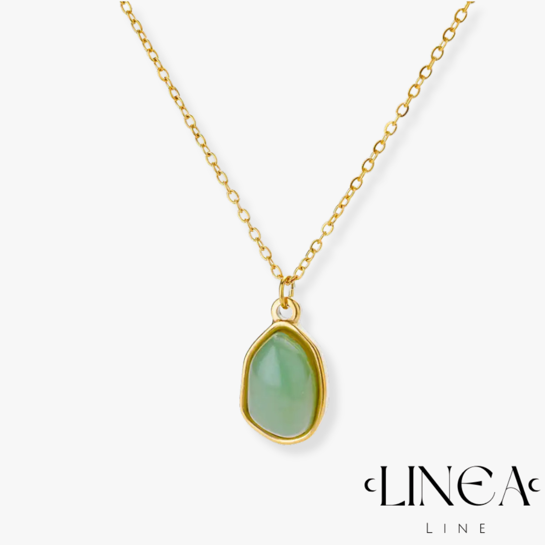 Tear Pendant Necklace in Gold