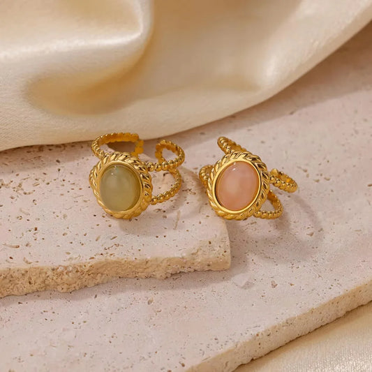 Gold Gemstone Rings