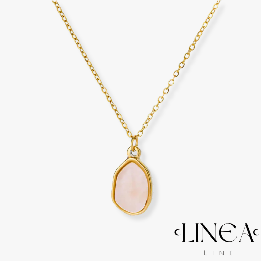 Tear Pendant Necklace in Gold