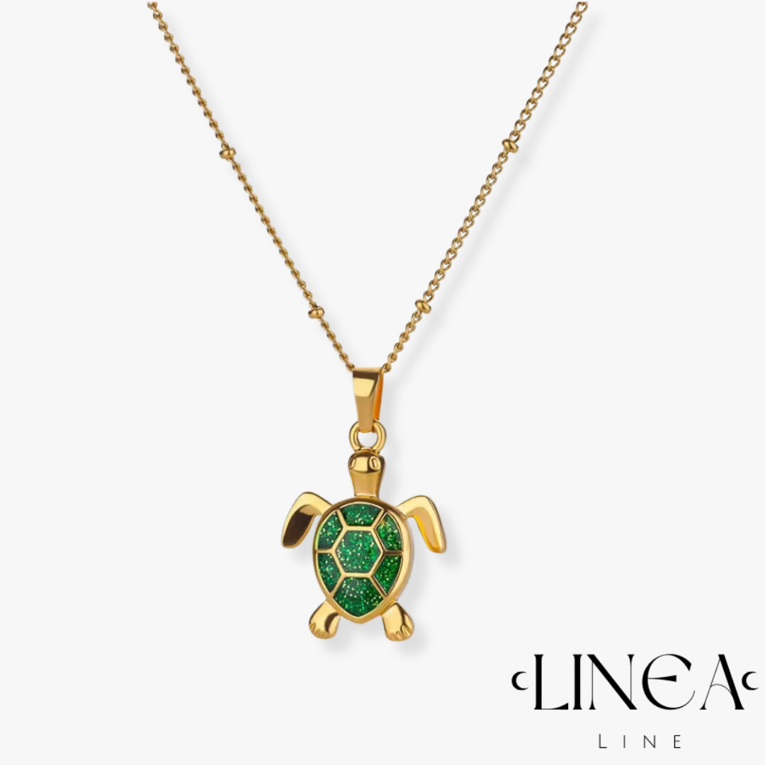 Gold Turtle Pendant