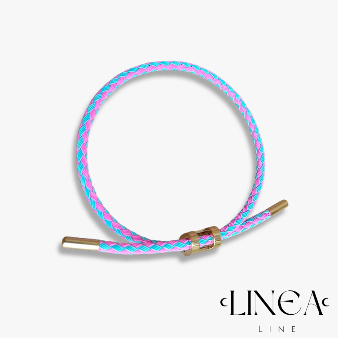 Colourful Adjustable Braided Rope Bracelet – Handmade Charm