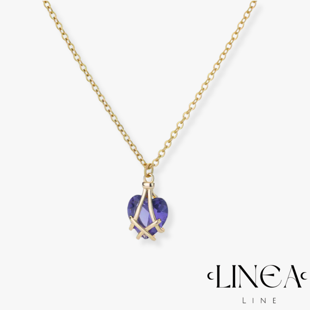 Tear Pendant Necklace in Gold