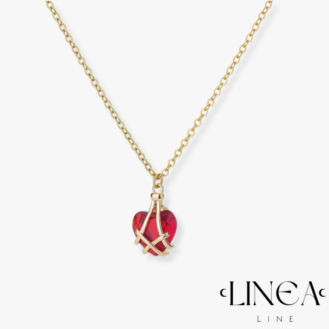 Tear Pendant Necklace in Gold