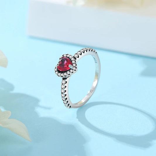 Diamond Heart Ring Collection