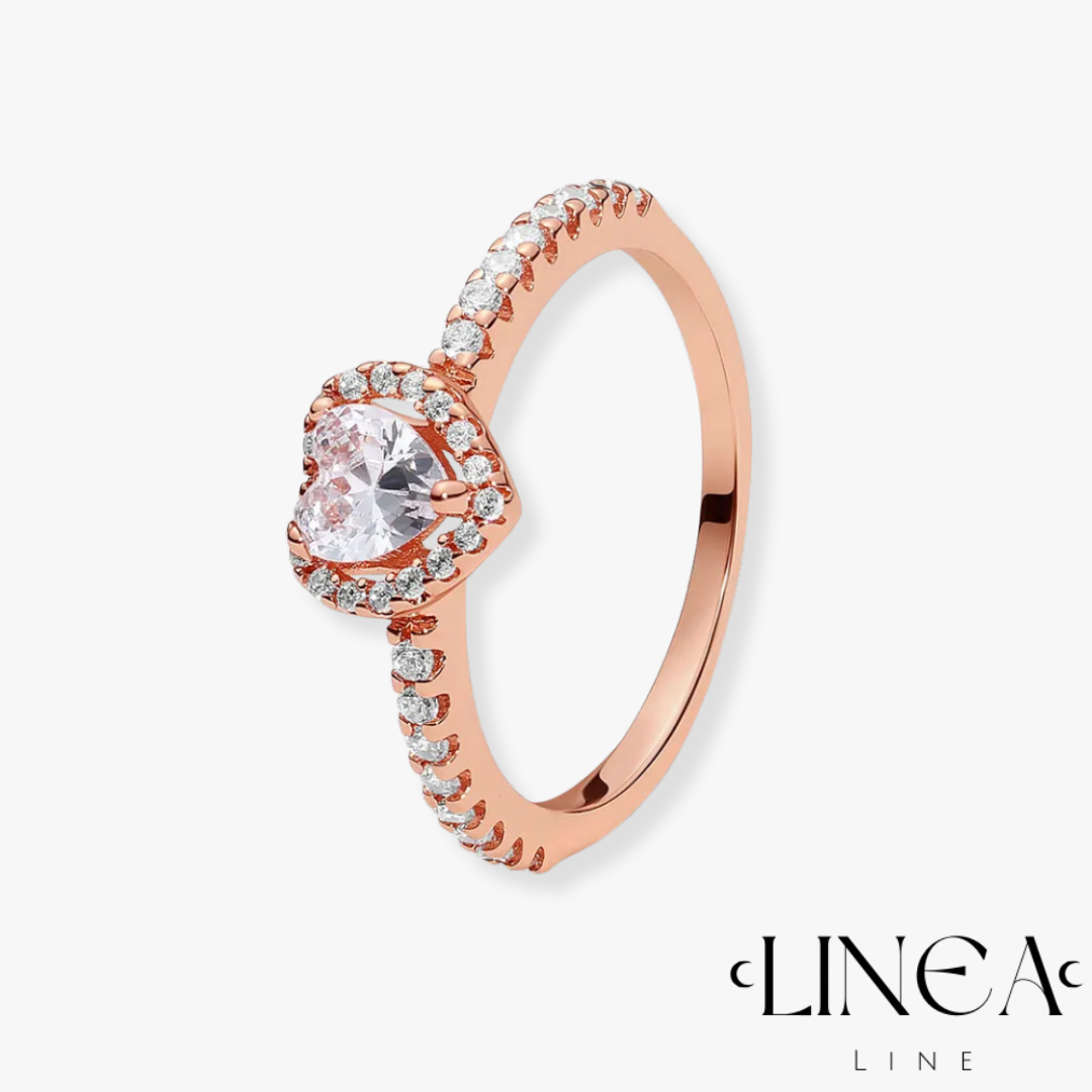 Diamond Heart Ring Collection