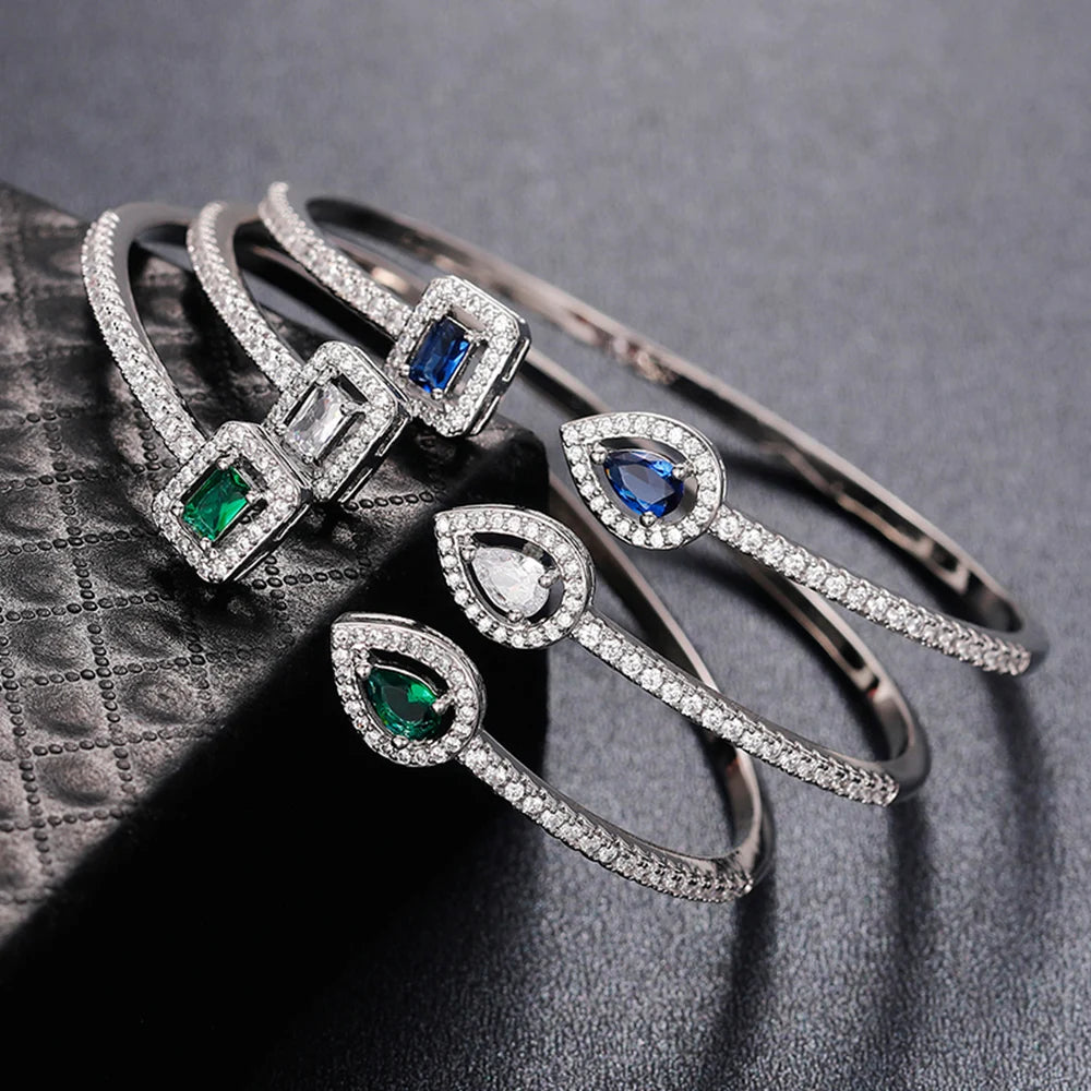 2 Stunning Bracelet Styles – Vibrant Color & Diamond Elegance