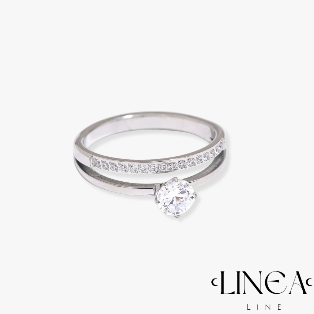 Gold & White Diamond Rings