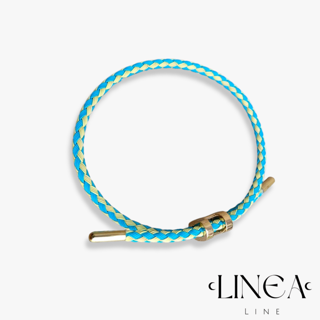 Colourful Adjustable Braided Rope Bracelet – Handmade Charm