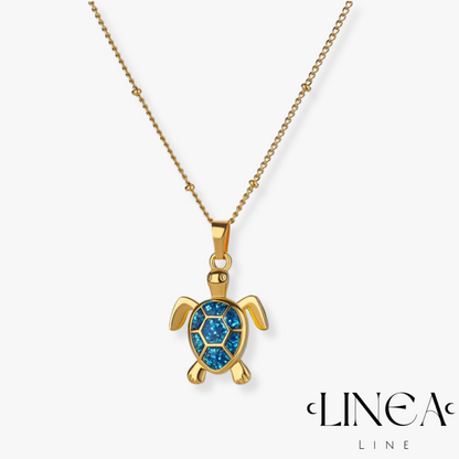 Gold Turtle Pendant