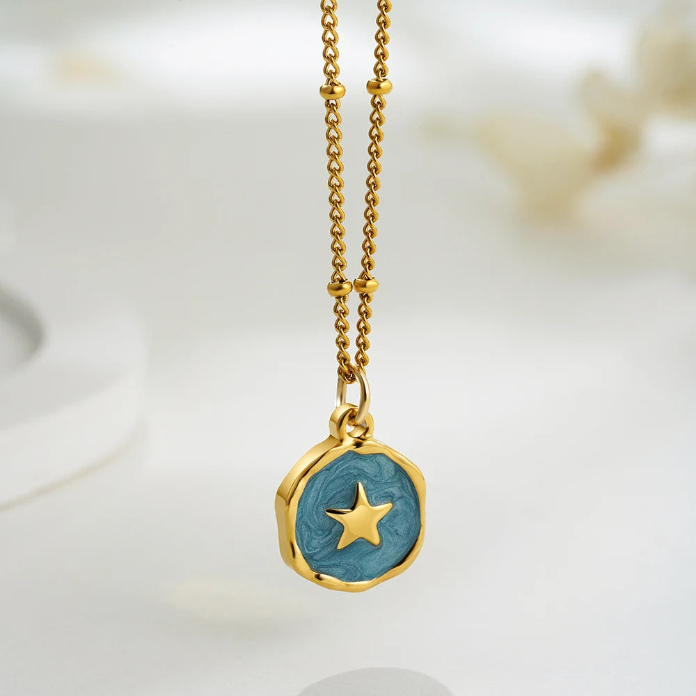 Gold-Plated Necklace Set