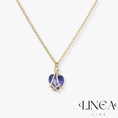 Tear Pendant Necklace in Gold