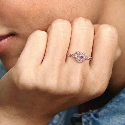Diamond Heart Ring Collection