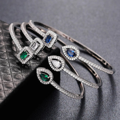 2 Stunning Bracelet Styles – Vibrant Color & Diamond Elegance