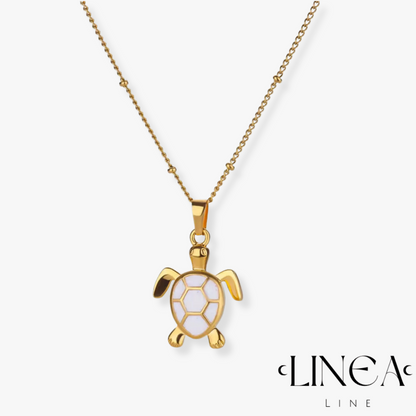 Gold Turtle Pendant